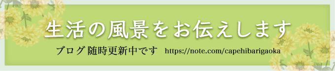 生活の風景をお伝えします